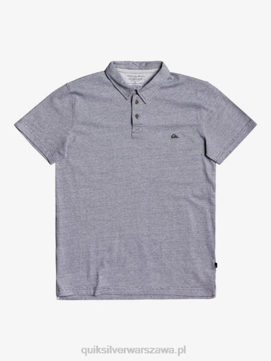 mężczyźni Quiksilver codzienna koszulka polo z krótkim rękawem Sun Cruise 4DBV1551 paryska noc