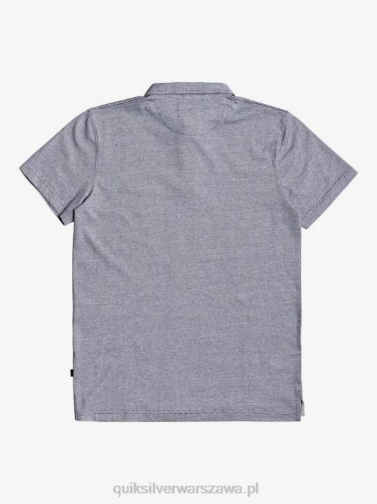 mężczyźni Quiksilver codzienna koszulka polo z krótkim rękawem Sun Cruise 4DBV1551 paryska noc