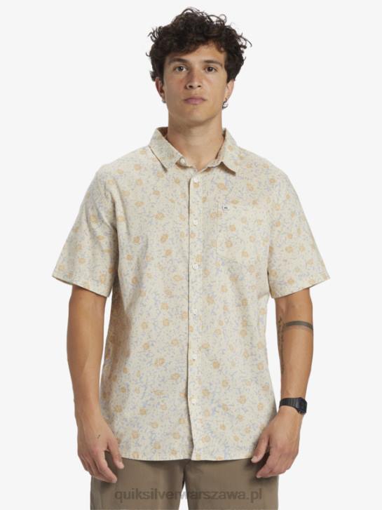 mężczyźni Quiksilver delikatna koszula z krótkim rękawem 4DBV1232 meszek brzozowy
