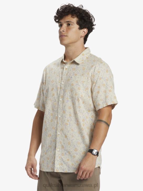 mężczyźni Quiksilver delikatna koszula z krótkim rękawem 4DBV1232 meszek brzozowy