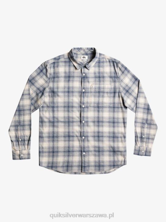 mężczyźni Quiksilver flanelowa koszula ganaway ze stretchem z długimi rękawami 4DBV1768 ganawa brzozowa