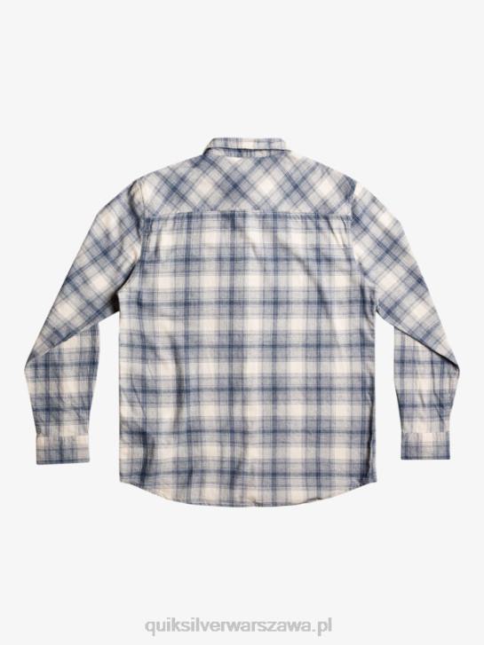 mężczyźni Quiksilver flanelowa koszula ganaway ze stretchem z długimi rękawami 4DBV1768 ganawa brzozowa