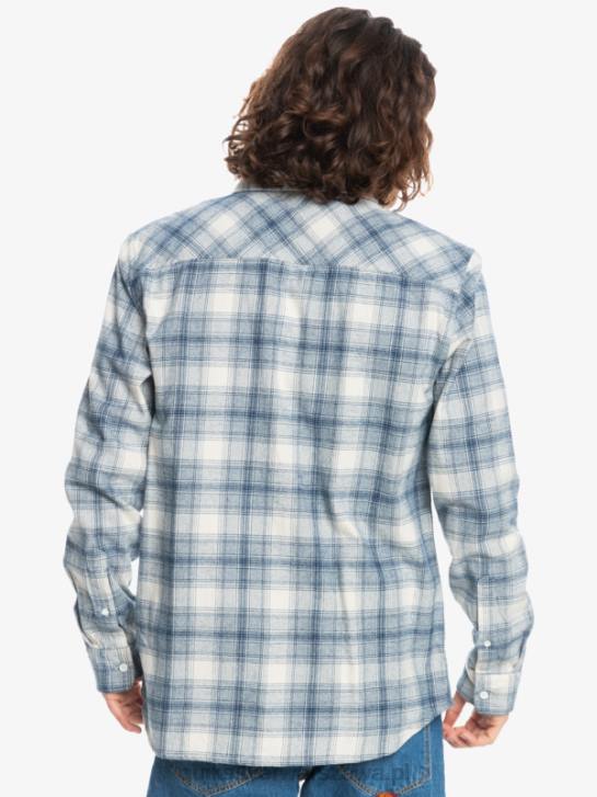 mężczyźni Quiksilver flanelowa koszula ganaway ze stretchem z długimi rękawami 4DBV1768 ganawa brzozowa