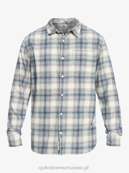 mężczyźni Quiksilver flanelowa koszula ganaway ze stretchem z długimi rękawami 4DBV1768 ganawa brzozowa