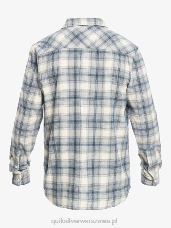 mężczyźni Quiksilver flanelowa koszula ganaway ze stretchem z długimi rękawami 4DBV1768 ganawa brzozowa