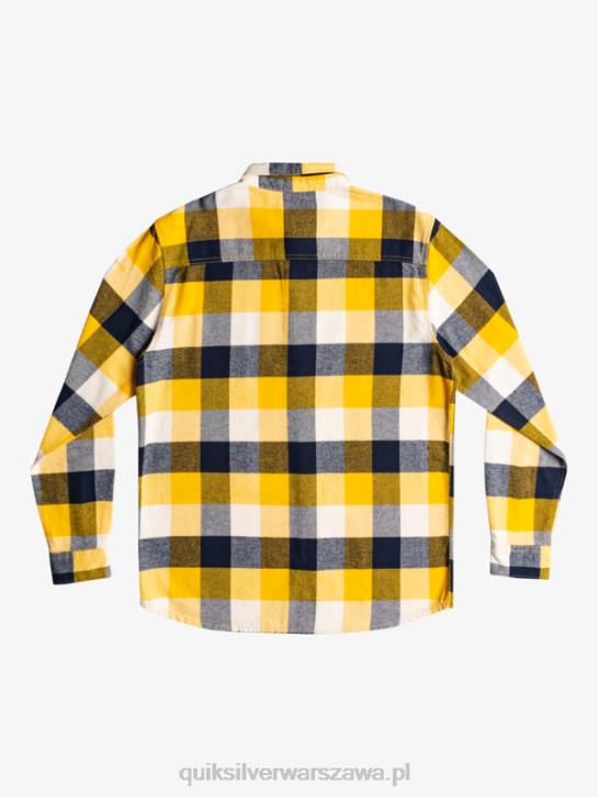 mężczyźni Quiksilver flanelowa koszula z długim rękawem marki Motherfly 4DBV1575 mucha brzozowa 223