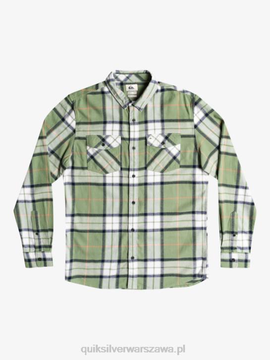 mężczyźni Quiksilver flanelowa koszula z długimi rękawami w kolorze lipy 4DBV1427 loden mróz lipa stretch