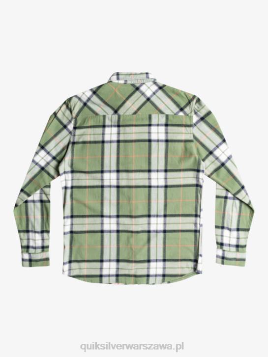 mężczyźni Quiksilver flanelowa koszula z długimi rękawami w kolorze lipy 4DBV1427 loden mróz lipa stretch