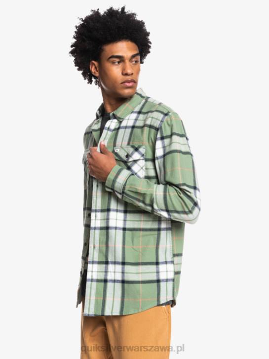 mężczyźni Quiksilver flanelowa koszula z długimi rękawami w kolorze lipy 4DBV1427 loden mróz lipa stretch