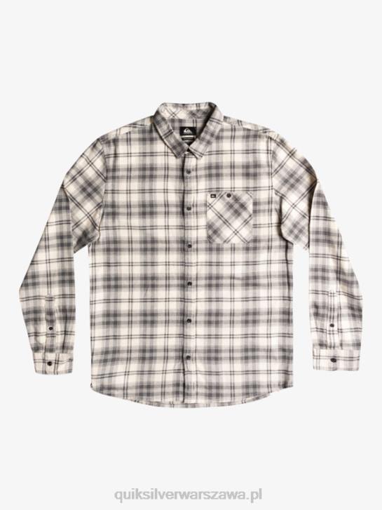 mężczyźni Quiksilver koszula z długimi rękawami Hatton 4DBV1560 kapelusz żelaznej bramy