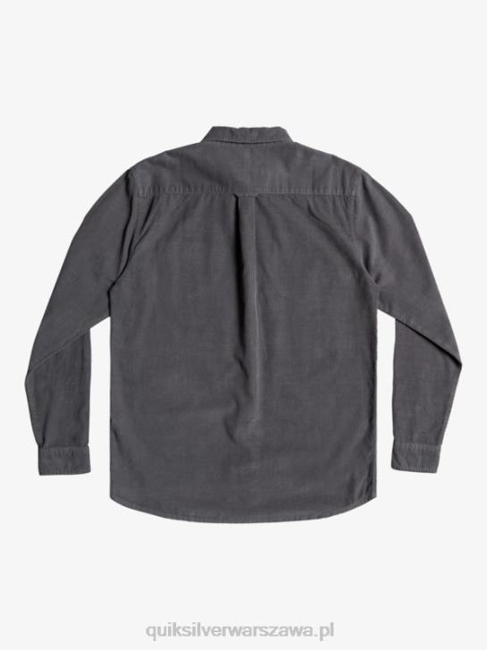 mężczyźni Quiksilver koszula z długimi rękawami Smok Trail 4DBV1223 Stalowa brama