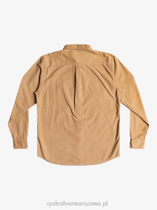 mężczyźni Quiksilver koszula z długimi rękawami Smok Trail 4DBV1224 tanina
