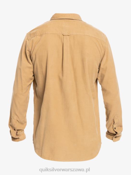 mężczyźni Quiksilver koszula z długimi rękawami Smok Trail 4DBV1224 tanina