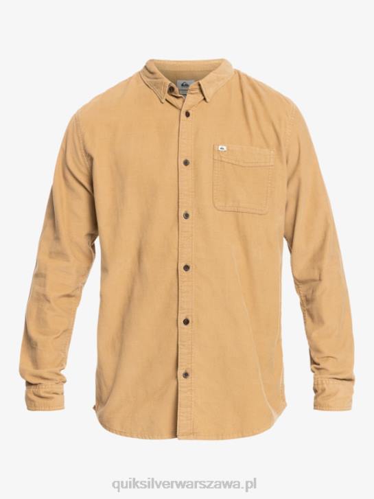 mężczyźni Quiksilver koszula z długimi rękawami Smok Trail 4DBV1224 tanina