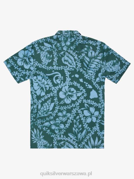 mężczyźni Quiksilver koszulka Waterman Arrival Lei z krótkim rękawem 4DBV1108 przyjazd sosny dymnej lei