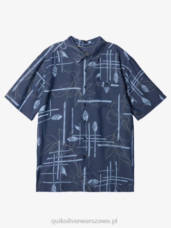 mężczyźni Quiksilver koszulka Waterman Paddle Out z krótkim rękawem 4DBV1415 granatowa marynarka