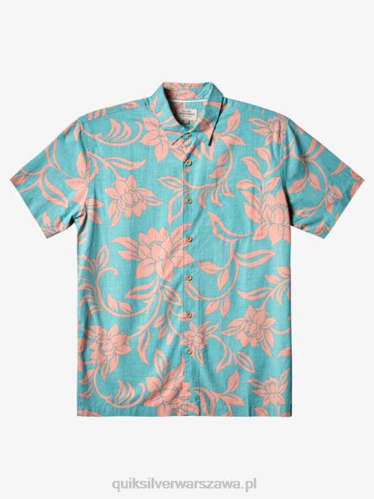 mężczyźni Quiksilver koszulka Waterman na każdy weekend z krótkim rękawem 4DBV288 niebieski turkus w każdy weekend w
