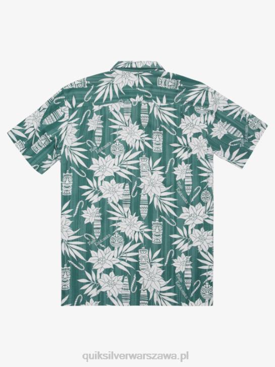 mężczyźni Quiksilver koszulka Waterman z krótkim rękawem na wakacje 4DBV1797 dym sosnowy czas wakacji