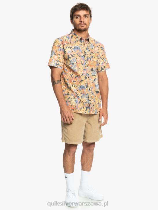 mężczyźni Quiksilver koszulka surfadelica z krótkim rękawem 4DBV967 ciemna łupkowa surfadelica