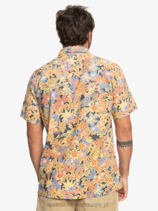 mężczyźni Quiksilver koszulka surfadelica z krótkim rękawem 4DBV967 ciemna łupkowa surfadelica
