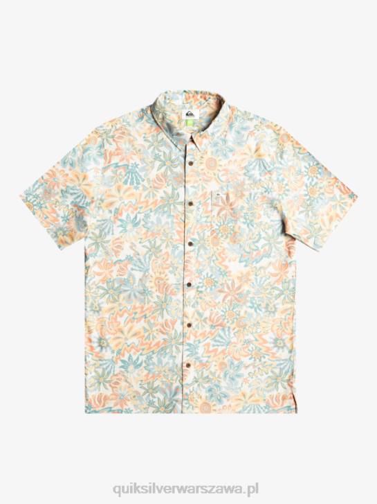 mężczyźni Quiksilver koszulka surfadelica z krótkim rękawem 4DBV968 brzoza surfadelica