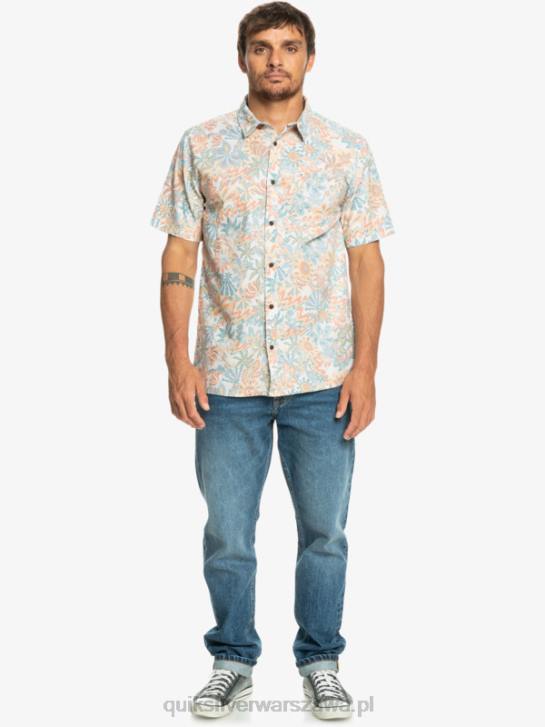 mężczyźni Quiksilver koszulka surfadelica z krótkim rękawem 4DBV968 brzoza surfadelica