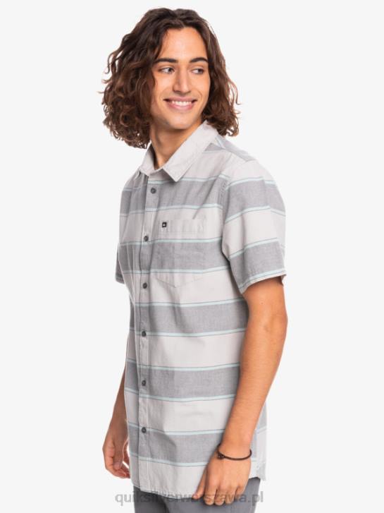 mężczyźni Quiksilver koszulka z krótkim rękawem w najlepszym czasie 4DBV1620 szary fioletowy czas największej oglądalności