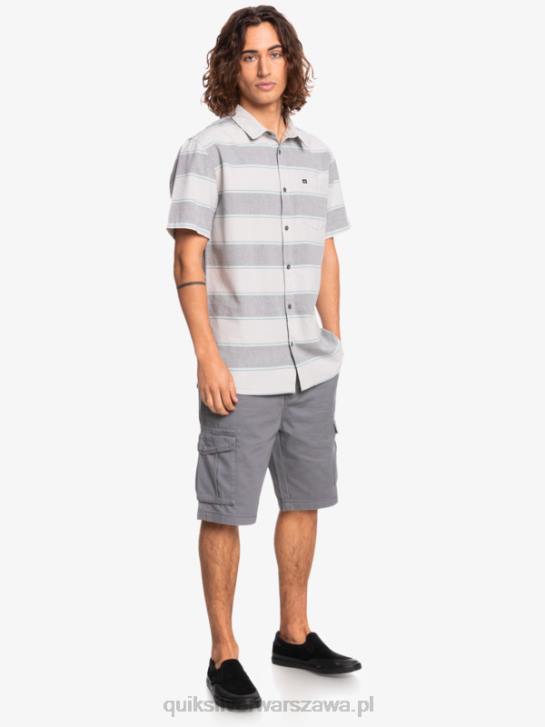 mężczyźni Quiksilver koszulka z krótkim rękawem w najlepszym czasie 4DBV1620 szary fioletowy czas największej oglądalności
