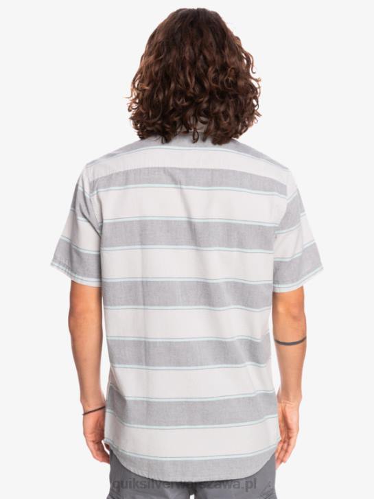mężczyźni Quiksilver koszulka z krótkim rękawem w najlepszym czasie 4DBV1620 szary fioletowy czas największej oglądalności