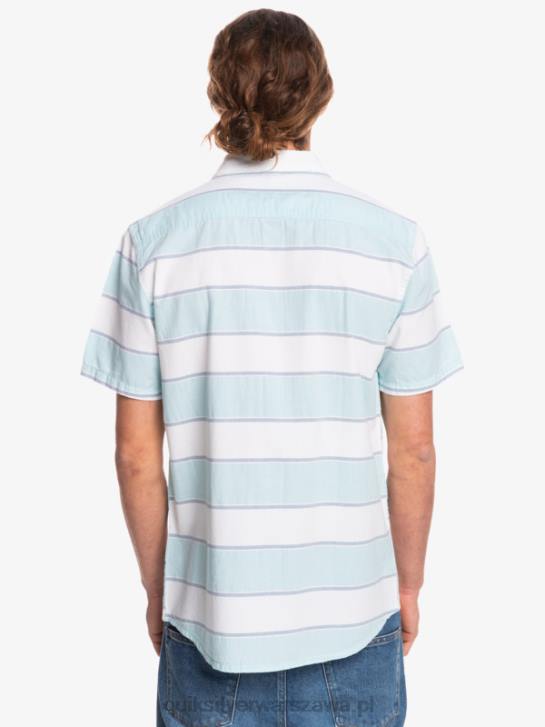 mężczyźni Quiksilver koszulka z krótkim rękawem w najlepszym czasie 4DBV1621 biały czas świetności
