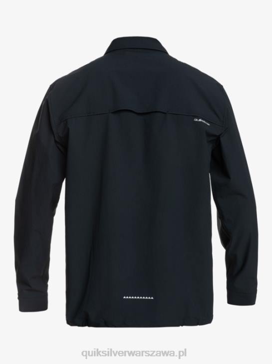 mężczyźni Quiksilver pod niebem koszula z długim rękawem 4DBV1717 czarny