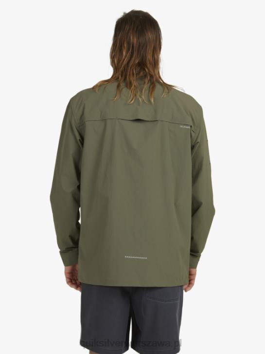 mężczyźni Quiksilver pod niebem koszula z długim rękawem 4DBV1718 liść winogronowy