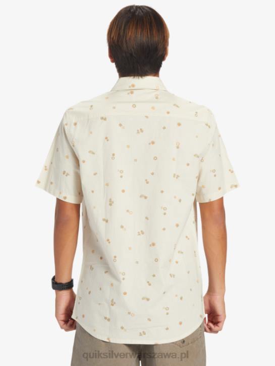 mężczyźni Quiksilver pokojowa koszula z krótkim rękawem 4DBV590 brzoza pokojowa rave ss