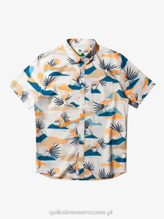 mężczyźni Quiksilver powolna oszołomiona koszulka z krótkim rękawem 4DBV666 brzoza powolne oszołomienie ss