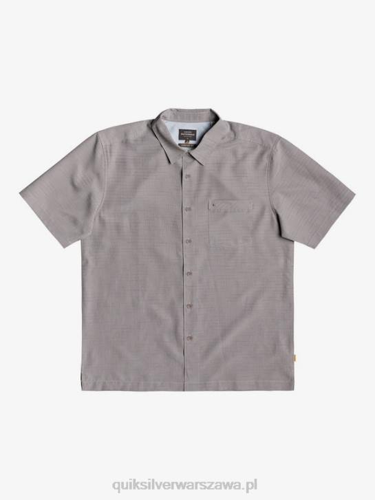 mężczyźni Quiksilver przeciwzmarszczkowa koszula waterman centinela premium 4DBV1301 flint grey centinella