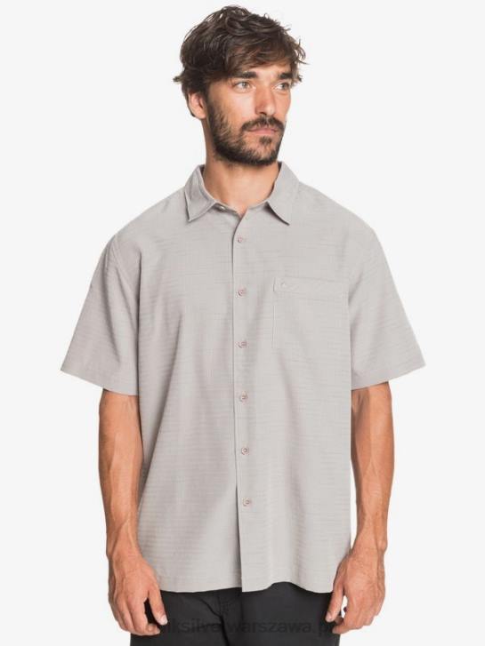 mężczyźni Quiksilver przeciwzmarszczkowa koszula waterman centinela premium 4DBV1301 flint grey centinella