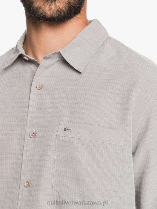 mężczyźni Quiksilver przeciwzmarszczkowa koszula waterman centinela premium 4DBV1301 flint grey centinella