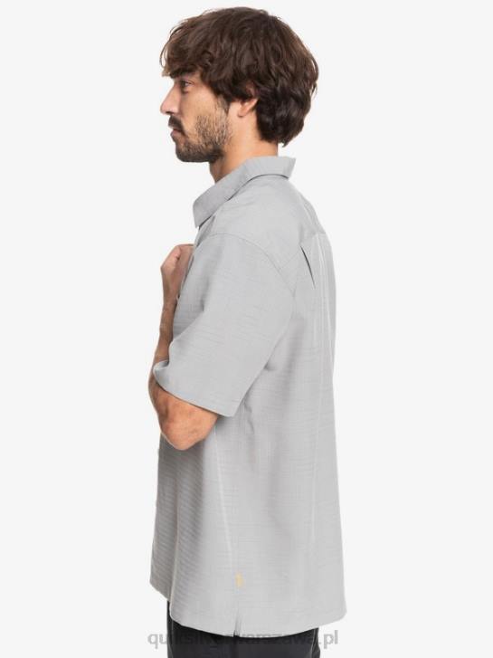 mężczyźni Quiksilver przeciwzmarszczkowa koszula waterman centinela premium 4DBV1301 flint grey centinella