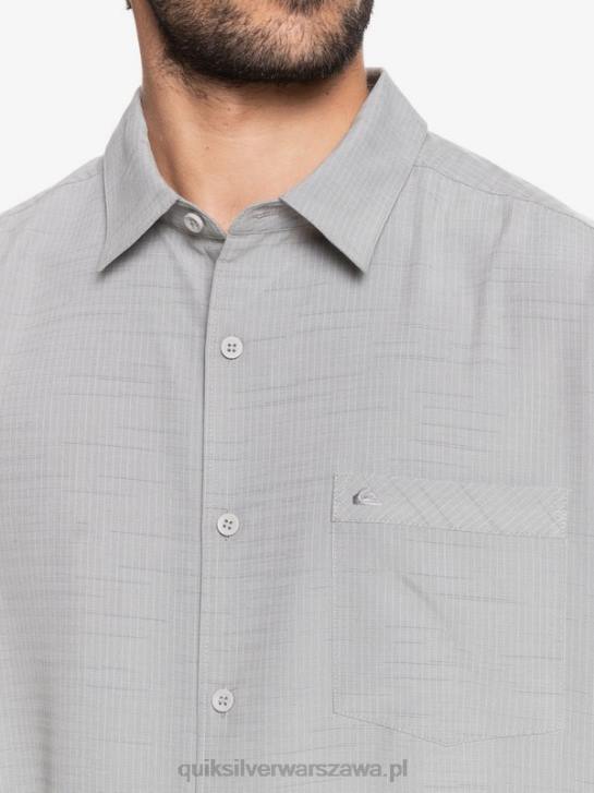 mężczyźni Quiksilver przeciwzmarszczkowa koszula waterman centinela premium 4DBV1301 flint grey centinella