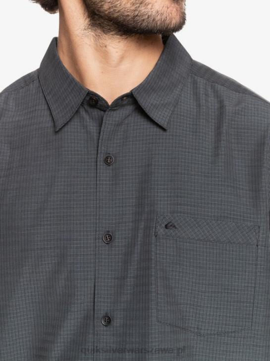 mężczyźni Quiksilver przeciwzmarszczkowa koszula waterman centinela premium 4DBV1303 czarna centinella