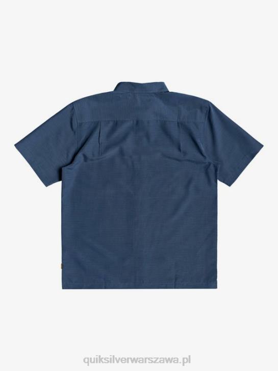 mężczyźni Quiksilver przeciwzmarszczkowa koszula waterman centinela premium 4DBV1304 granatowa centinella o północy