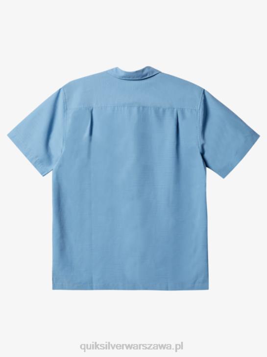 mężczyźni Quiksilver przeciwzmarszczkowa koszula waterman centinela premium 4DBV1305 zmierzch niebieski centinella