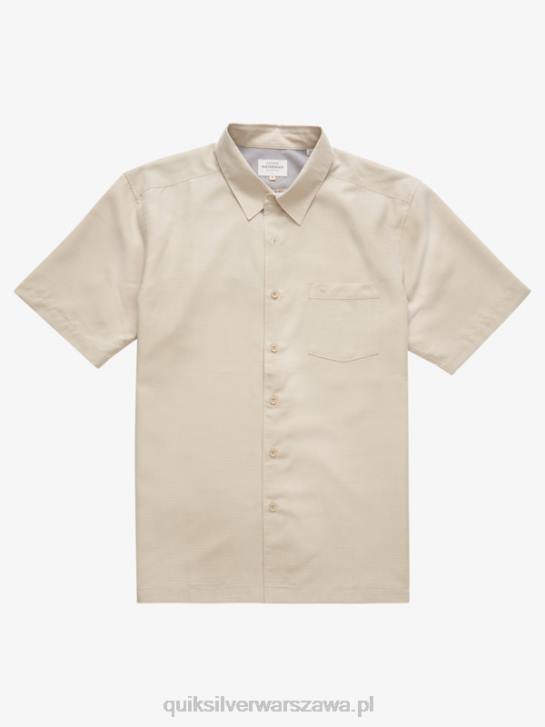 mężczyźni Quiksilver przeciwzmarszczkowa koszula waterman centinela premium 4DBV1310 centinella z brązowego ryżu