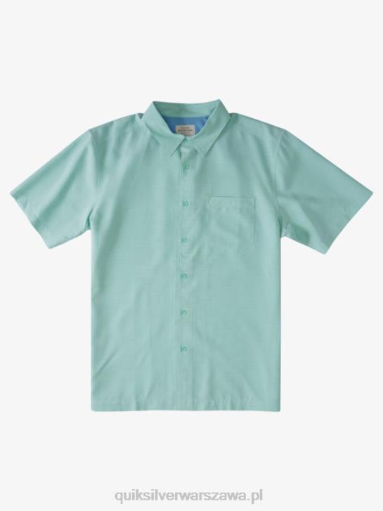 mężczyźni Quiksilver przeciwzmarszczkowa koszula waterman centinela premium 4DBV1311 subtelna zielona centinella