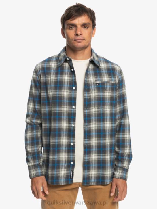mężczyźni Quiksilver rozciągliwa koszula z długimi rękawami 4DBV1048 żurawina z liści winogron