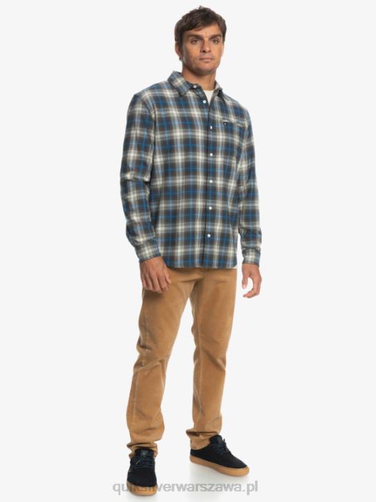 mężczyźni Quiksilver rozciągliwa koszula z długimi rękawami 4DBV1048 żurawina z liści winogron