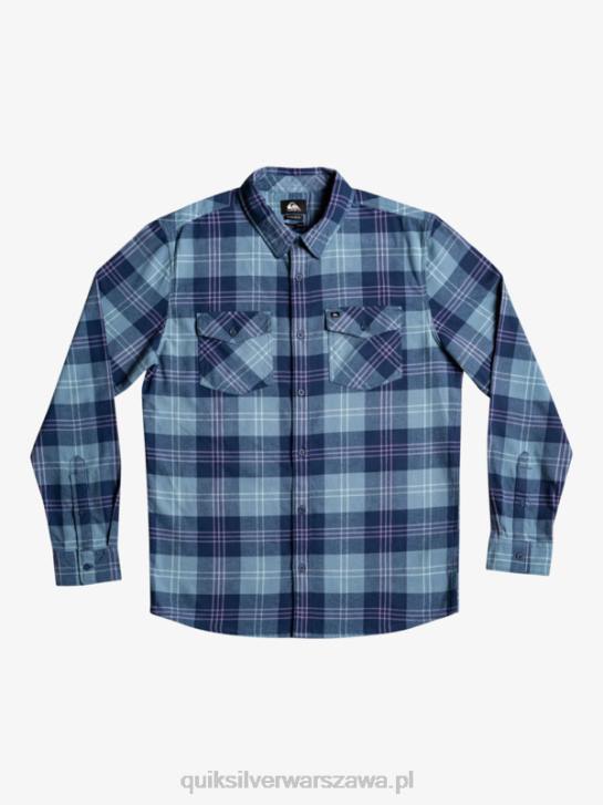 mężczyźni Quiksilver rozciągliwa koszula z długimi rękawami 4DBV1509 prowansalski niebieski harelaw