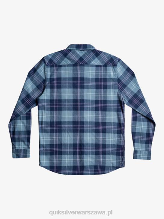 mężczyźni Quiksilver rozciągliwa koszula z długimi rękawami 4DBV1509 prowansalski niebieski harelaw