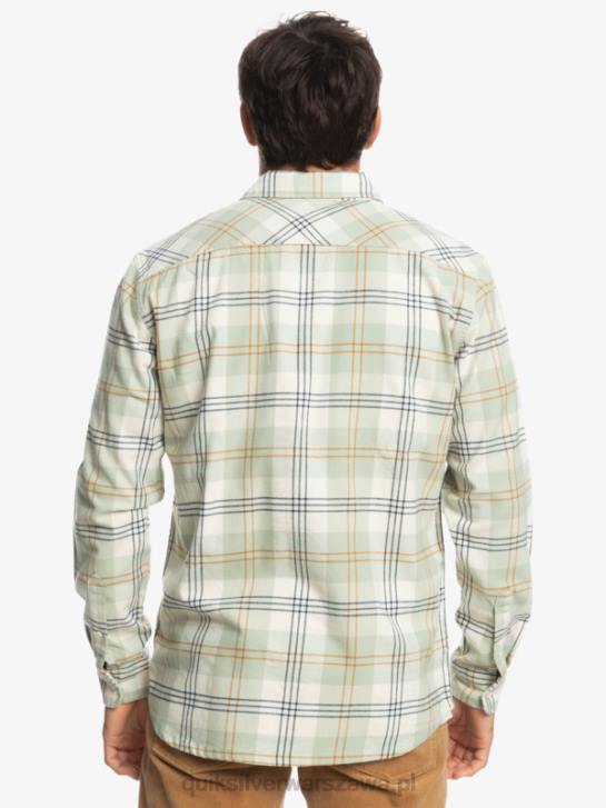 mężczyźni Quiksilver rozciągliwa koszula z długimi rękawami 4DBV1510 harelaw z szałwii pustynnej