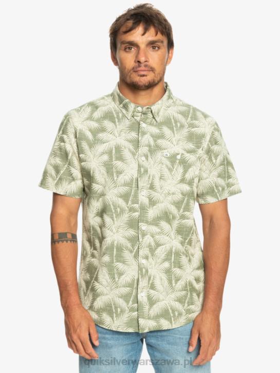 mężczyźni Quiksilver ulotna chwila koszulka z krótkim rękawem 4DBV996 czterolistna ulotna chwila